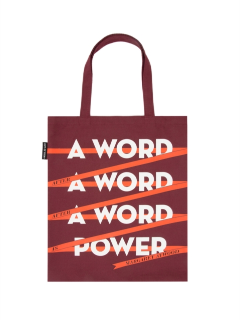 Margaret Atwood: A Word is Power Tote Bag, ZL Book