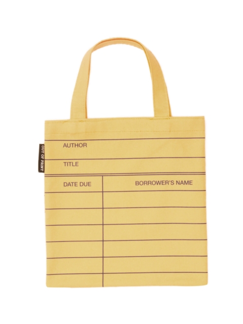 Library Card (Yellow) Kid's Tote Bag, ZL Book