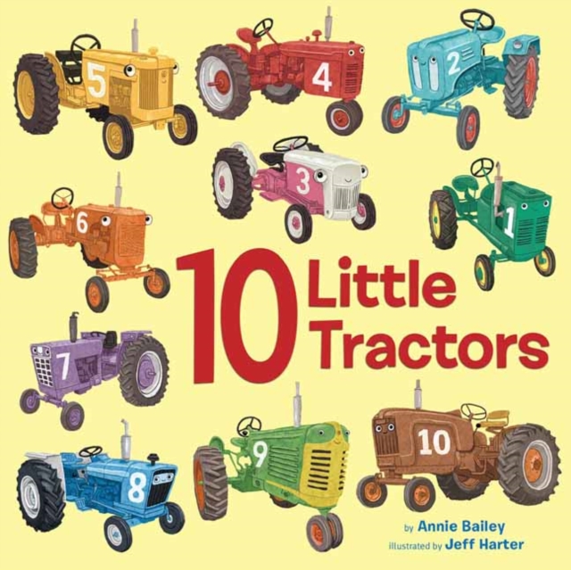 10 Little Tractors, Board book Book