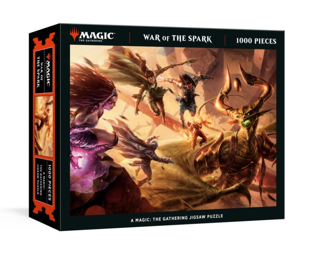 Magic: The Gathering 1,000-Piece Puzzle: War of the Spark : A Magic: The Gathering Jigsaw Puzzle: Jigsaw Puzzles for Adults, Other printed item Book