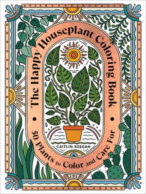The Happy Houseplant Coloring Book, Paperback / softback Book