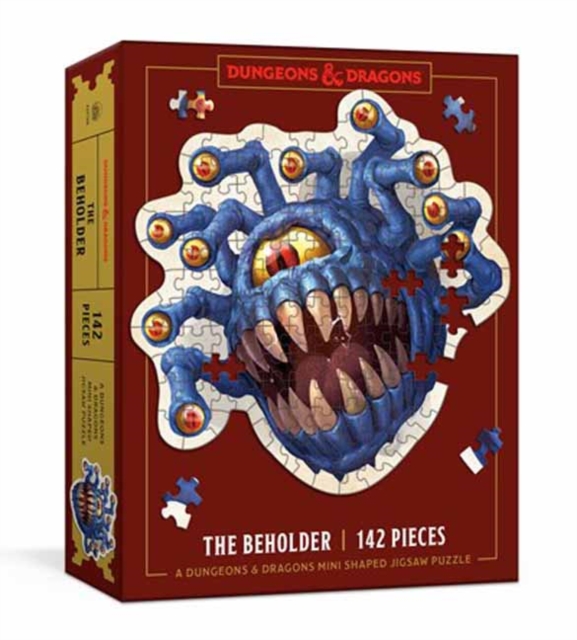 Dungeons & Dragons Mini Shaped Jigsaw Puzzle: The Beholder Edition : 142-Piece Collectible Puzzle for All Ages, Jigsaw Book