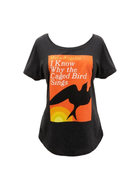 I Know Why the Caged Bird Sings Women's Relaxed Fit T-Shirt X-Small, ZY Book