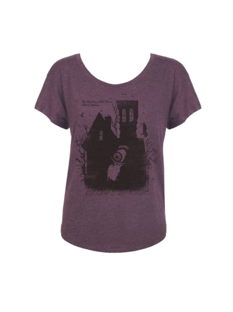 Penguin Horror: The Haunting of Hill House Women's Relaxed Fit T-Shirt Medium, ZY Book