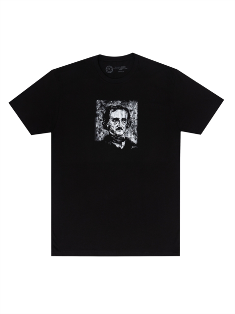 Edgar Allan Poe Melancholy Unisex T-shirt Large, ZY Book