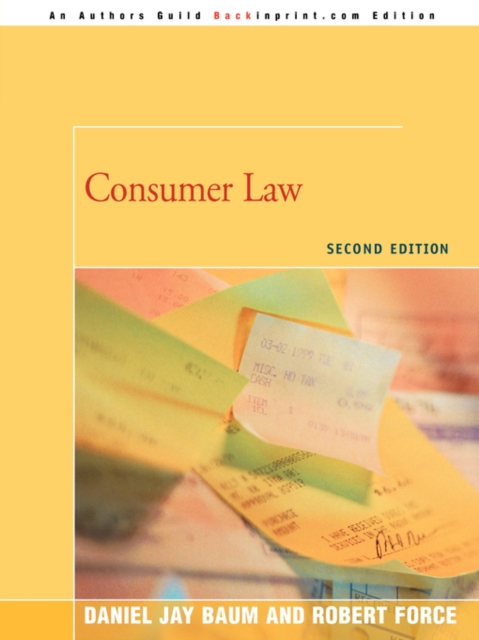 Consumer Law : Second Edition, Paperback / softback Book
