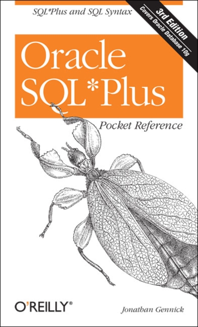 Oracle SQL Plus Pocket Reference, Paperback / softback Book