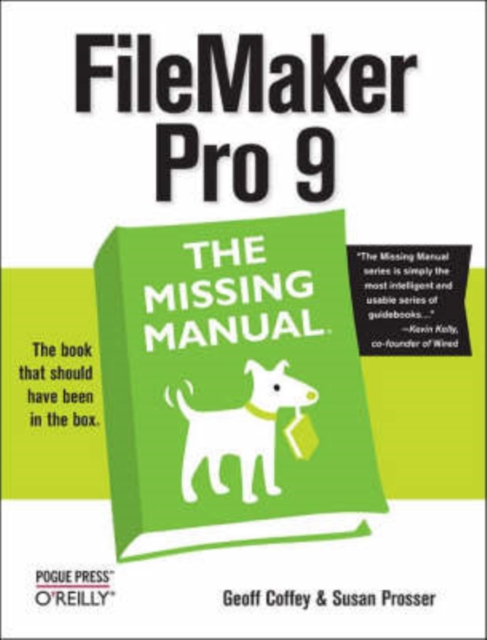 Filemaker Pro 9 the Missing Manual, Paperback / softback Book