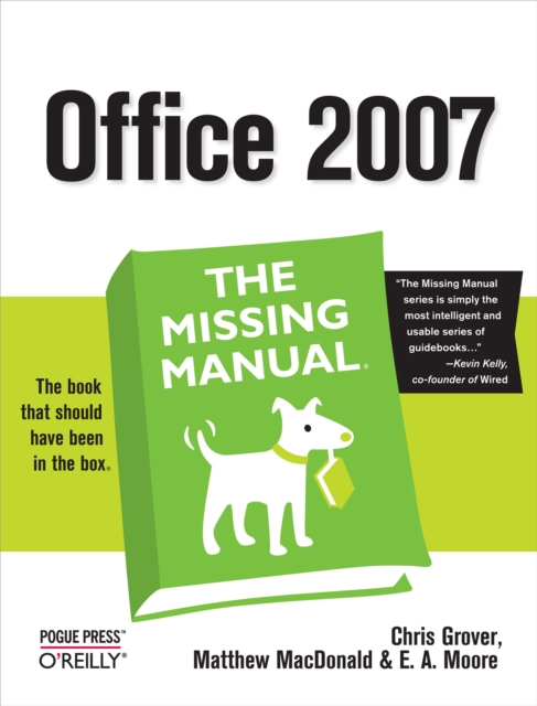 Office 2007: The Missing Manual : The Missing Manual, PDF eBook