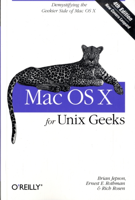 Mac OS X for UNIX Geeks, Paperback / softback Book