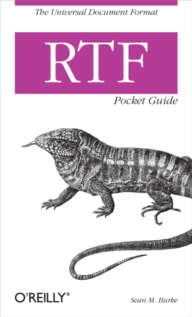 RTF Pocket Guide : The Universal Document Format, PDF eBook