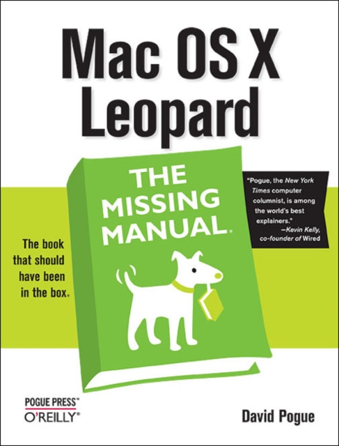 Mac OS X Leopard: The Missing Manual, Paperback / softback Book