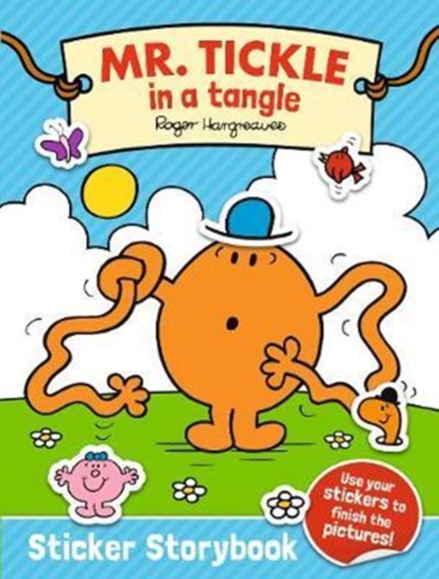 Mr. Tickle in a tangle Sticker Storybook, Paperback / softback Book
