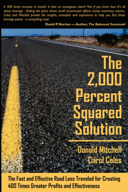 The 2,000 Percent Squared Solution, Hardback Book