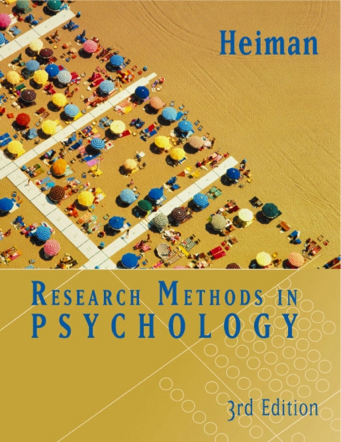 Research Methods in Psychology, Hardback Book