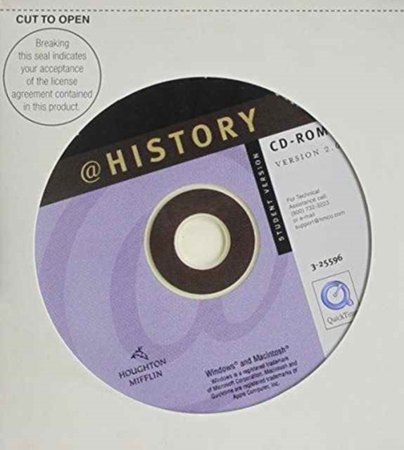 Generic Student @History CD-ROM 2.0, CD-ROM Book