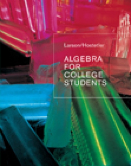 Algebra for College Students, Hardback Book