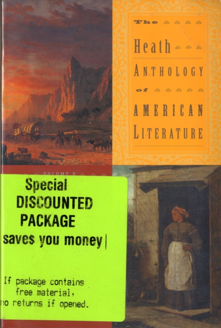 Anthology of American Literature : v. A, Paperback / softback Book