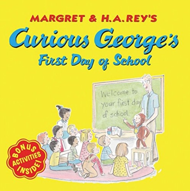 Curious George's First Day of School, Paperback Book
