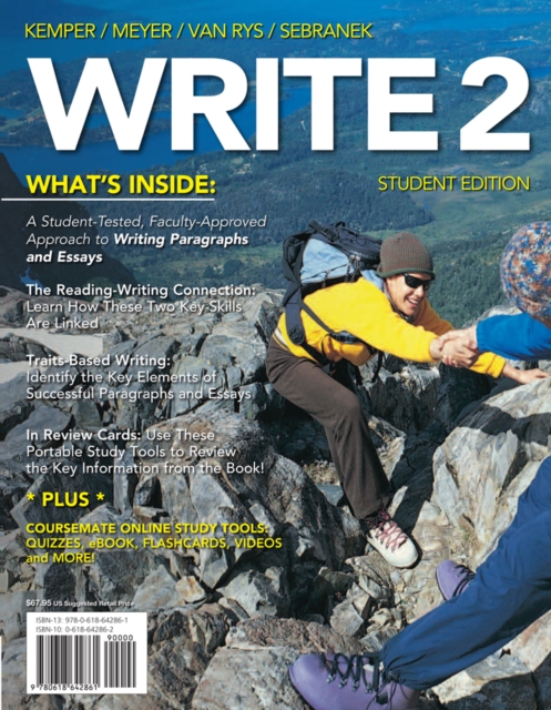 WRITE2 (with CourseMate Printed Access Card), Mixed media product Book