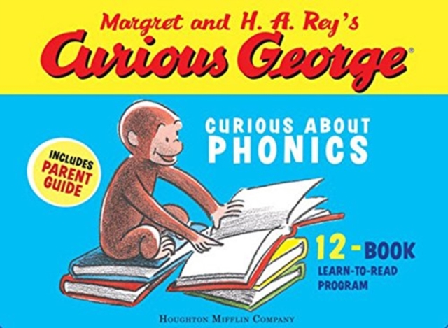 Curious George Curious About Phonics 12-Book Set, Paperback Book