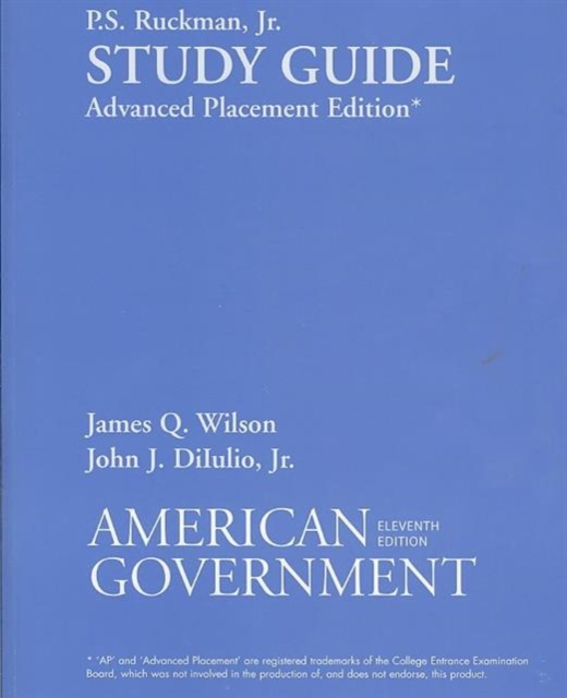 Printed Study Guide for Wilson's American Government, AP* Edition, 11th, Paperback / softback Book