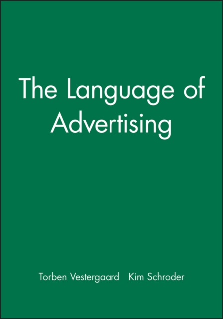 The Language of Advertising, Paperback / softback Book