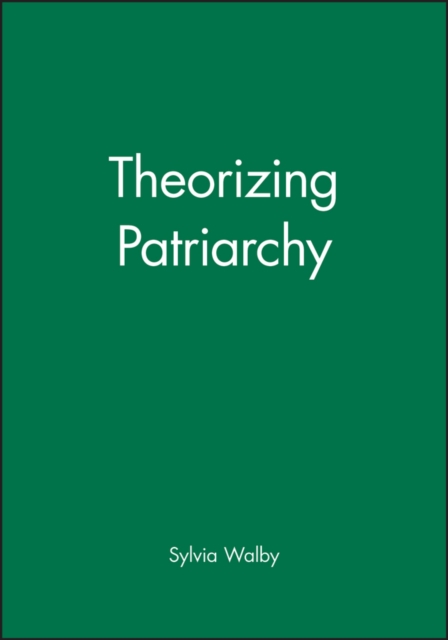 Theorizing Patriarchy, Paperback / softback Book