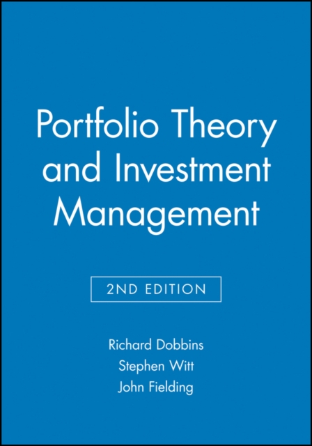 Portfolio Theory and Investment Management, Paperback / softback Book