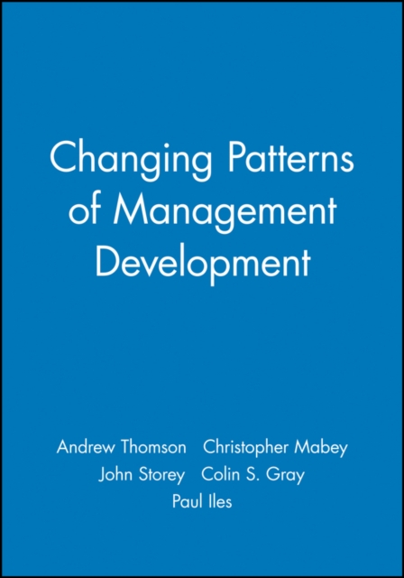 Changing Patterns of Management Development, Paperback / softback Book