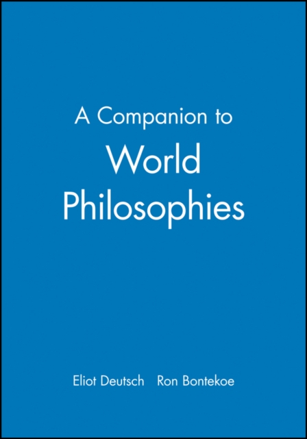 A Companion to World Philosophies, Paperback / softback Book