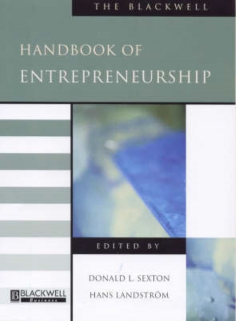 The Blackwell Handbook of Entrepreneurship, Hardback Book
