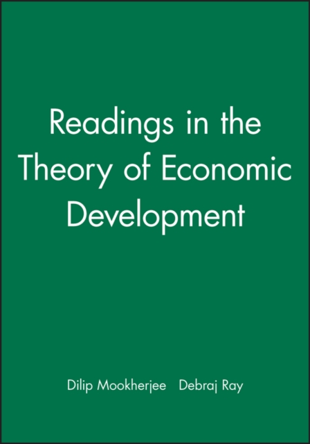 Readings in the Theory of Economic Development, Paperback / softback Book