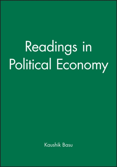 Readings in Political Economy, Hardback Book