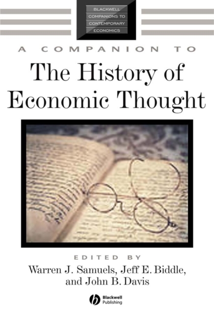 A Companion to the History of Economic Thought, Hardback Book