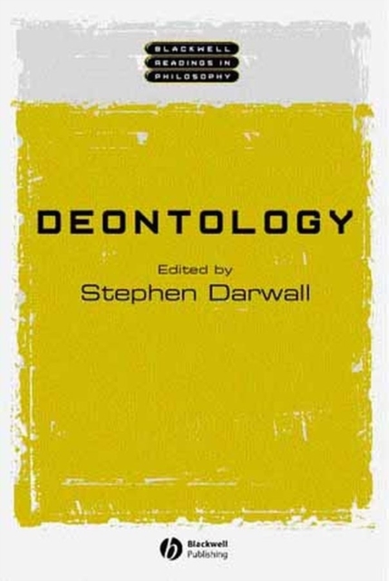 Deontology, Paperback / softback Book