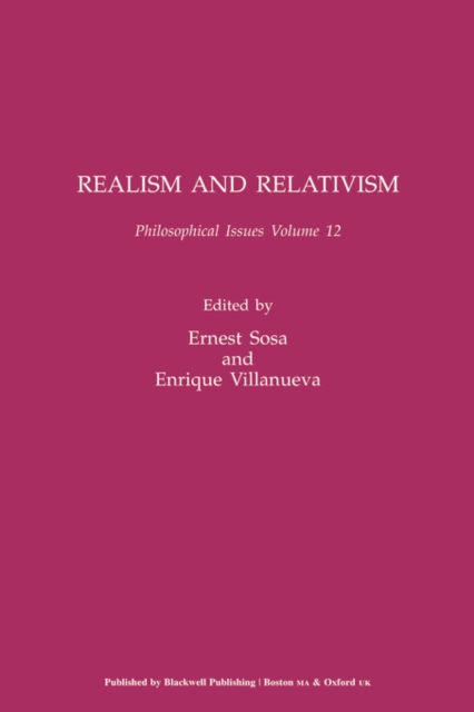 Realism and Relativism, Volume 12, Paperback / softback Book