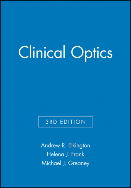 Clinical Optics, Paperback / softback Book