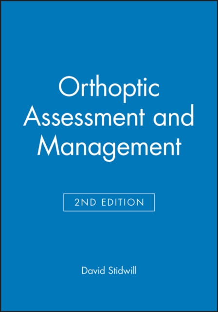 Orthoptic Assessment and Management, Paperback / softback Book