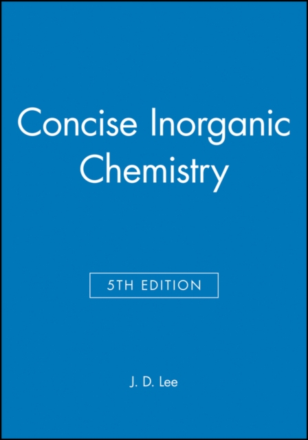 Concise Inorganic Chemistry, Paperback / softback Book