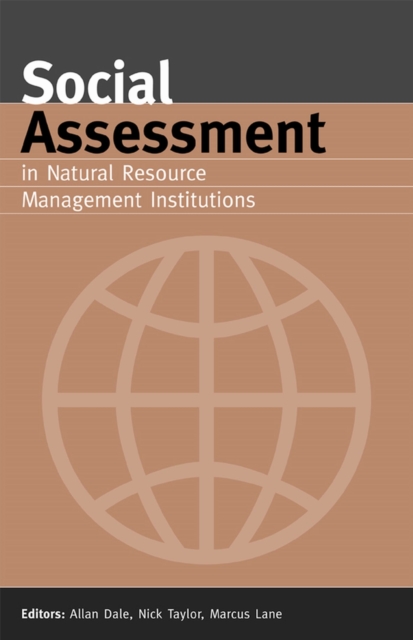 Social Assessment in Natural Resource Management Institutions, Paperback / softback Book