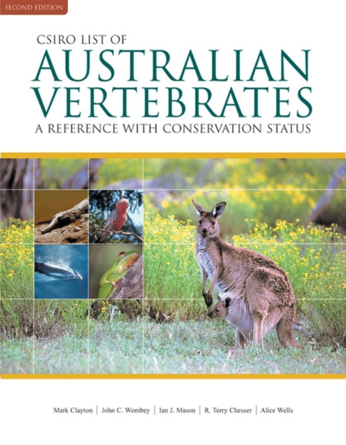 CSIRO List of Australian Vertebrates : A Reference with Conservation Status, Paperback / softback Book
