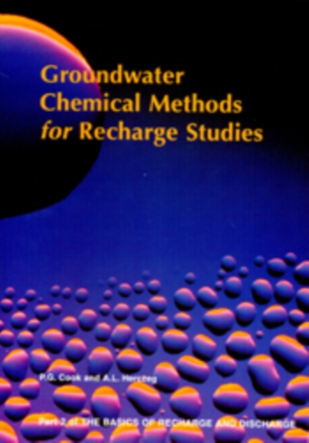 Groundwater Chemical Methods for Recharge Studies - Part 2, PDF eBook