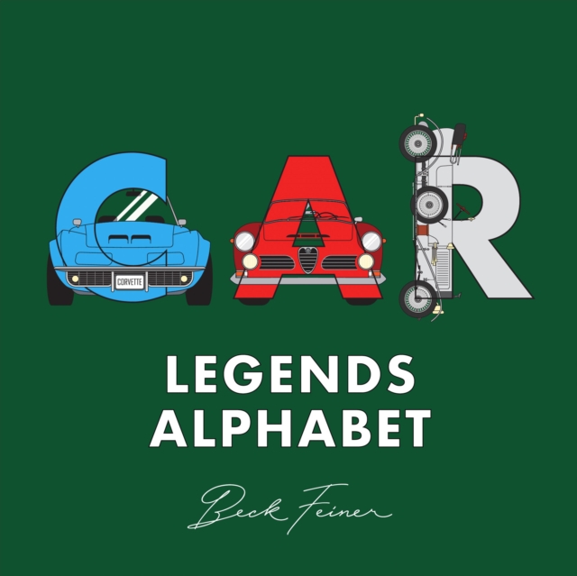 Car Legends Alphabet, Hardback Book