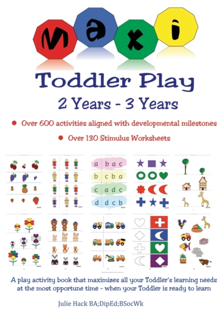 Maxi Toddler Play 2 Years to 3 Years, Paperback / softback Book