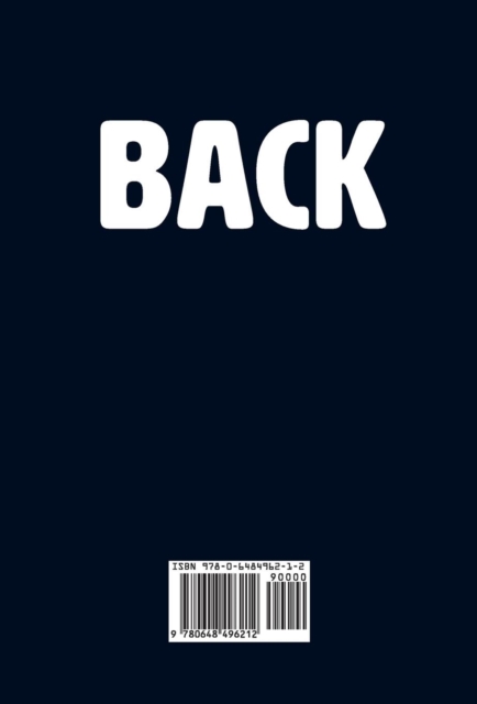 BackBook : A back-to-front notebook, Notebook / blank book Book