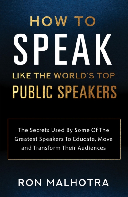 How To Speak Like The World's Top Public Speakers, EPUB eBook