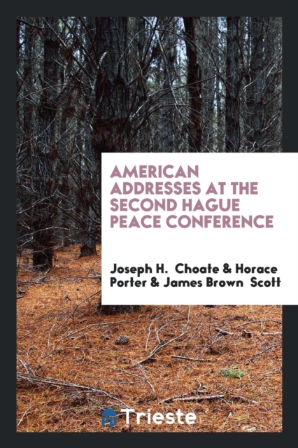American Addresses at the Second Hague Peace Conference, Paperback / softback Book