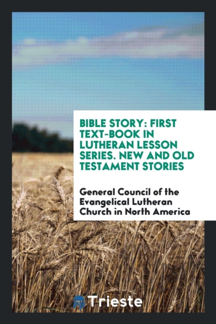 Bible Story : First Text-Book in Lutheran Lesson Series. New and Old Testament Stories, Paperback Book