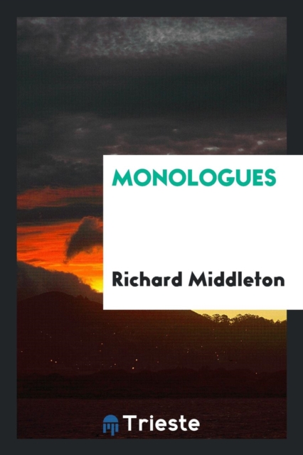 Monologues, Paperback Book